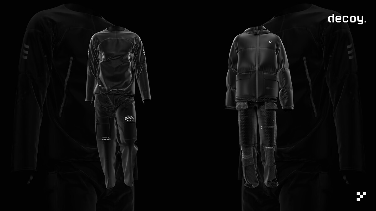 Diseño y renderizado de prendas digitales masculinas