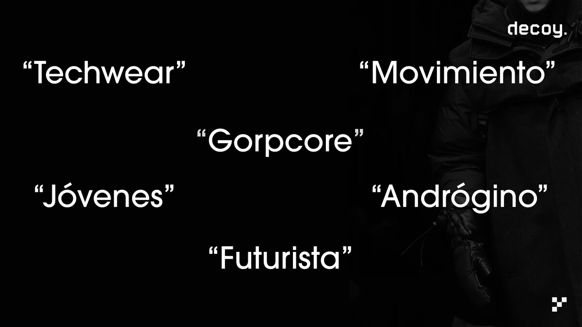 Palabras clave para identificar el proyecto de decoy