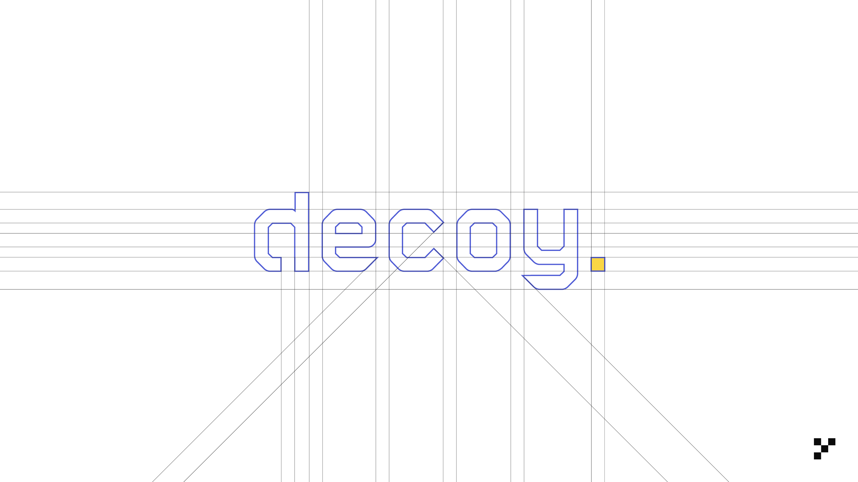 Guías para la composición del logo decoy
