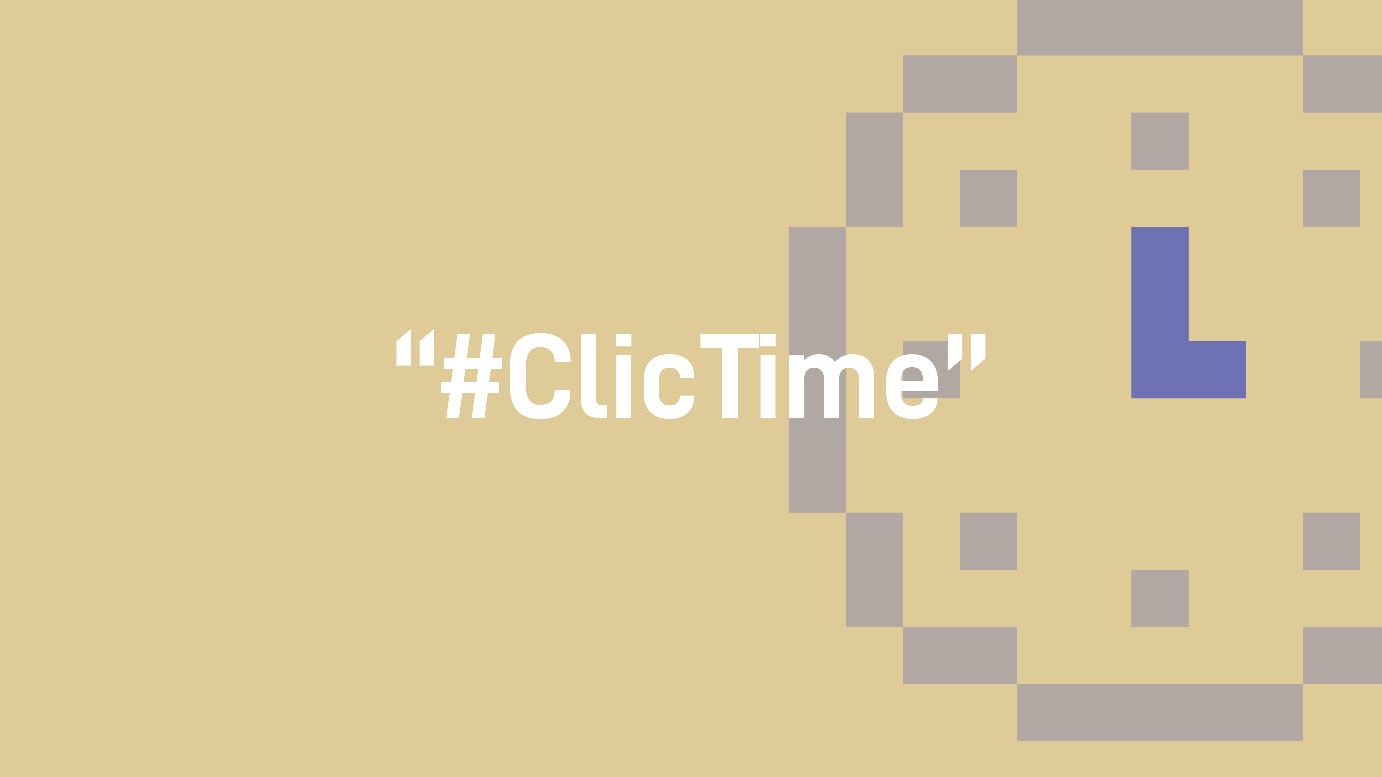 Portada para el #ClicTime